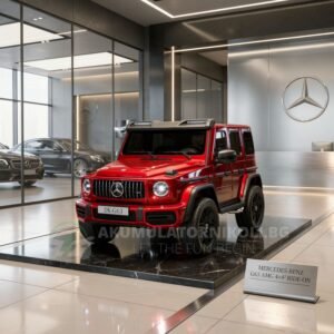 Лицензиран Акумулаторен Джип Mercedes Benz G63 AMG 2026, 4x4², Mp3, 800W,24V, Металик боя
