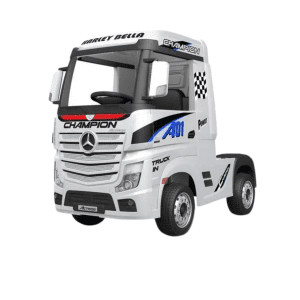 Детски Акумулаторен Камион Mercedes ACTROS, 4х4, 140W,12V/7Ah, EVA гуми