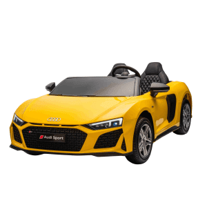 Лицензирана Акумулаторна Кола Audi R8 Premium, 200W, 24V/14Ah, Помпещи гуми, R/C 2.4G