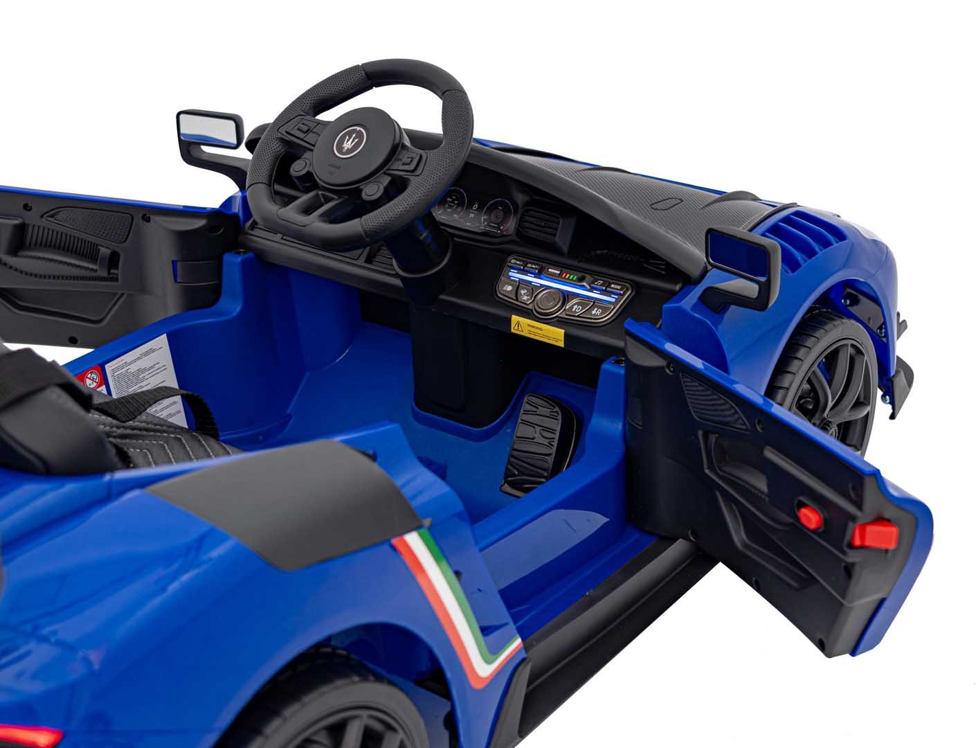 Лицензирана Детска Кола Maserati MC20 GT2, 110W, 12V/7Ah, EVA гуми - Image 9
