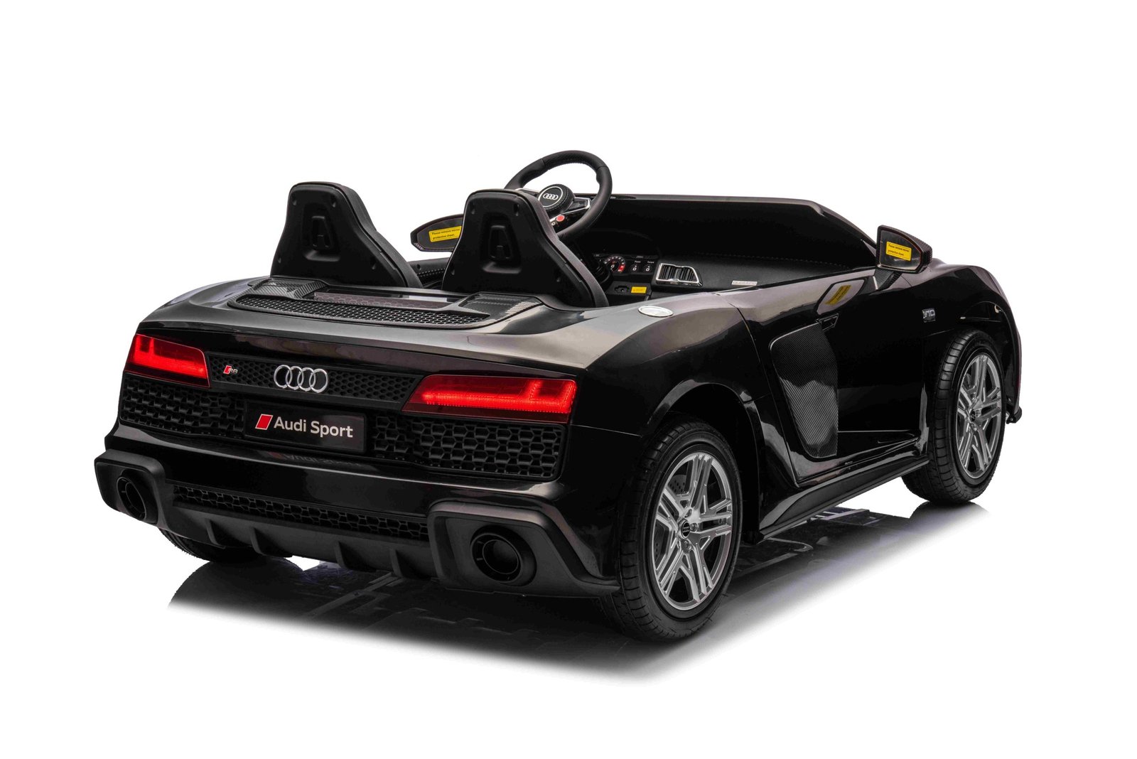 Лицензирана Акумулаторна Кола Audi R8 Premium, 200W, 24V/14Ah, Помпещи гуми, R/C 2.4G - Image 11