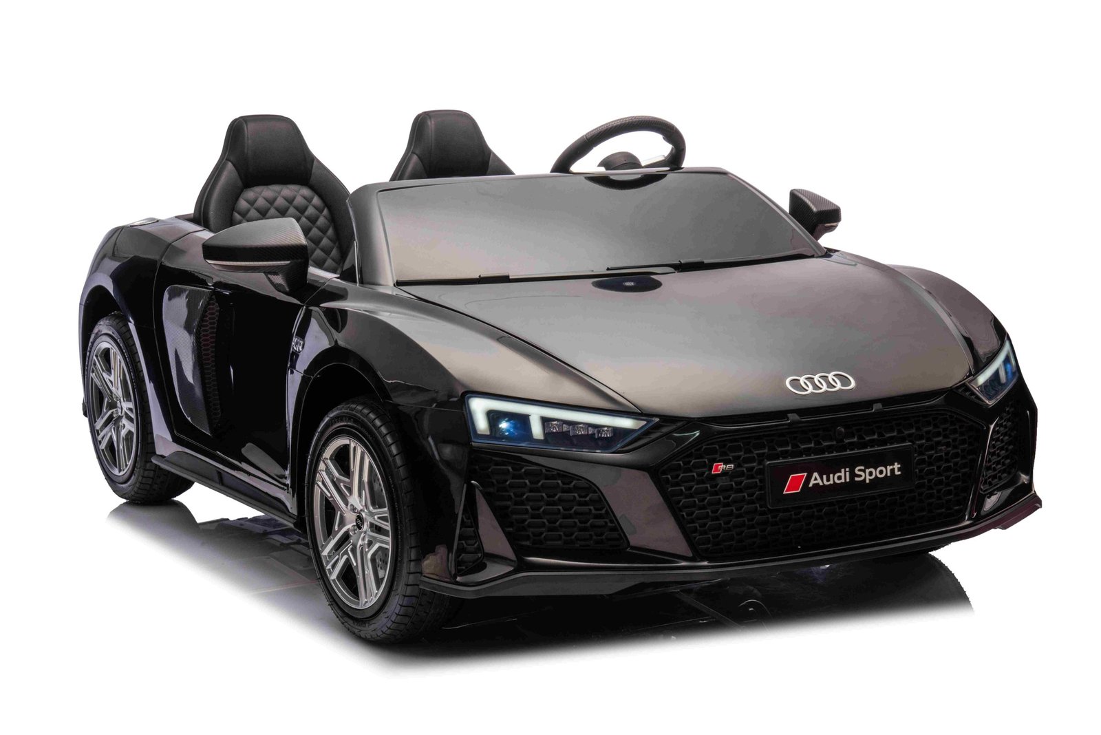 Лицензирана Акумулаторна Кола Audi R8 Premium, 200W, 24V/14Ah, Помпещи гуми, R/C 2.4G - Image 3