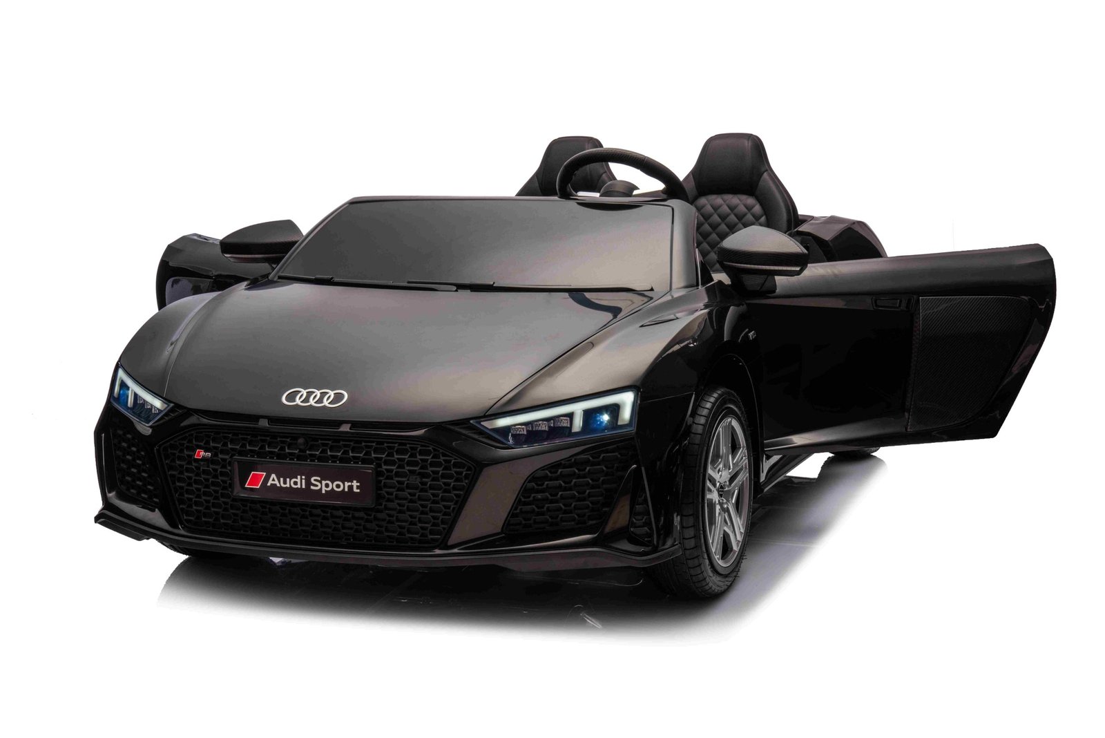 Лицензирана Акумулаторна Кола Audi R8 Premium, 200W, 24V/14Ah, Помпещи гуми, R/C 2.4G - Image 5