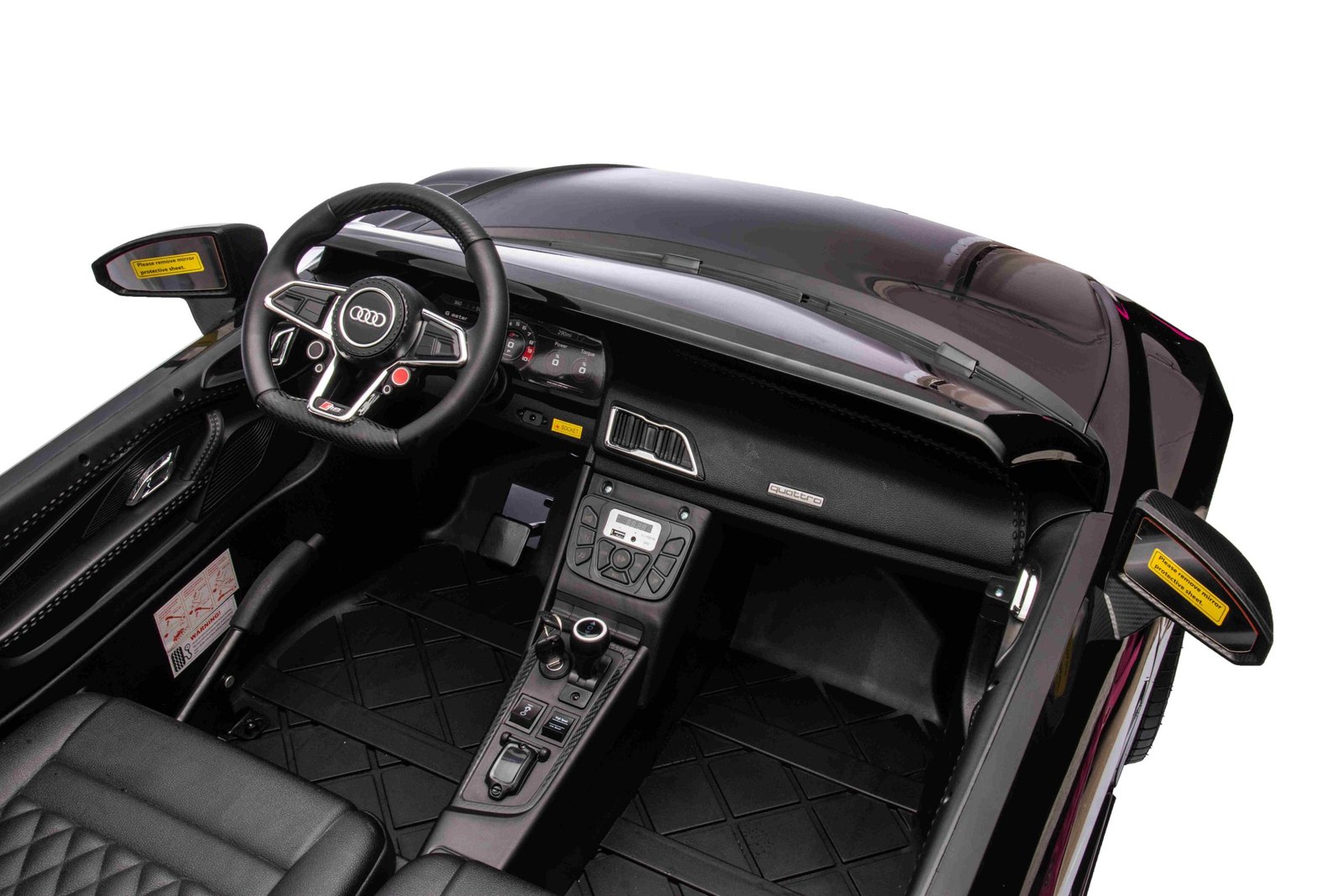 Лицензирана Акумулаторна Кола Audi R8 Premium, 200W, 24V/14Ah, Помпещи гуми, R/C 2.4G - Image 24