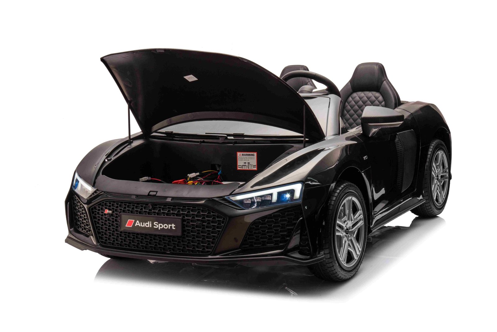 Лицензирана Акумулаторна Кола Audi R8 Premium, 200W, 24V/14Ah, Помпещи гуми, R/C 2.4G - Image 7