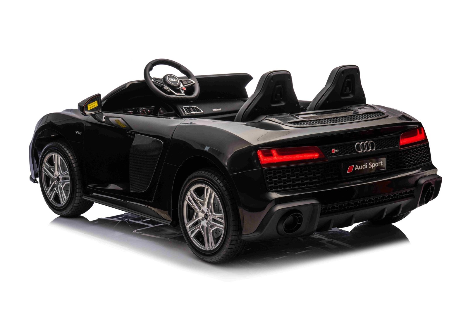 Лицензирана Акумулаторна Кола Audi R8 Premium, 200W, 24V/14Ah, Помпещи гуми, R/C 2.4G - Image 9