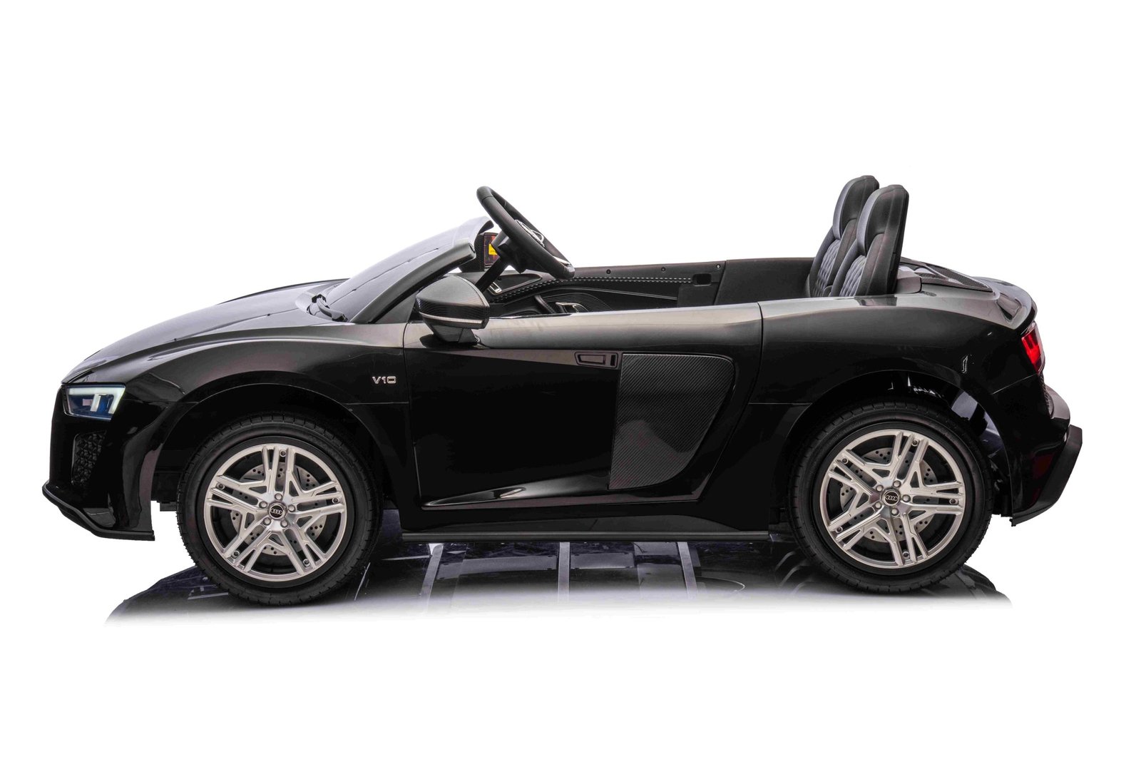 Лицензирана Акумулаторна Кола Audi R8 Premium, 200W, 24V/14Ah, Помпещи гуми, R/C 2.4G - Image 8