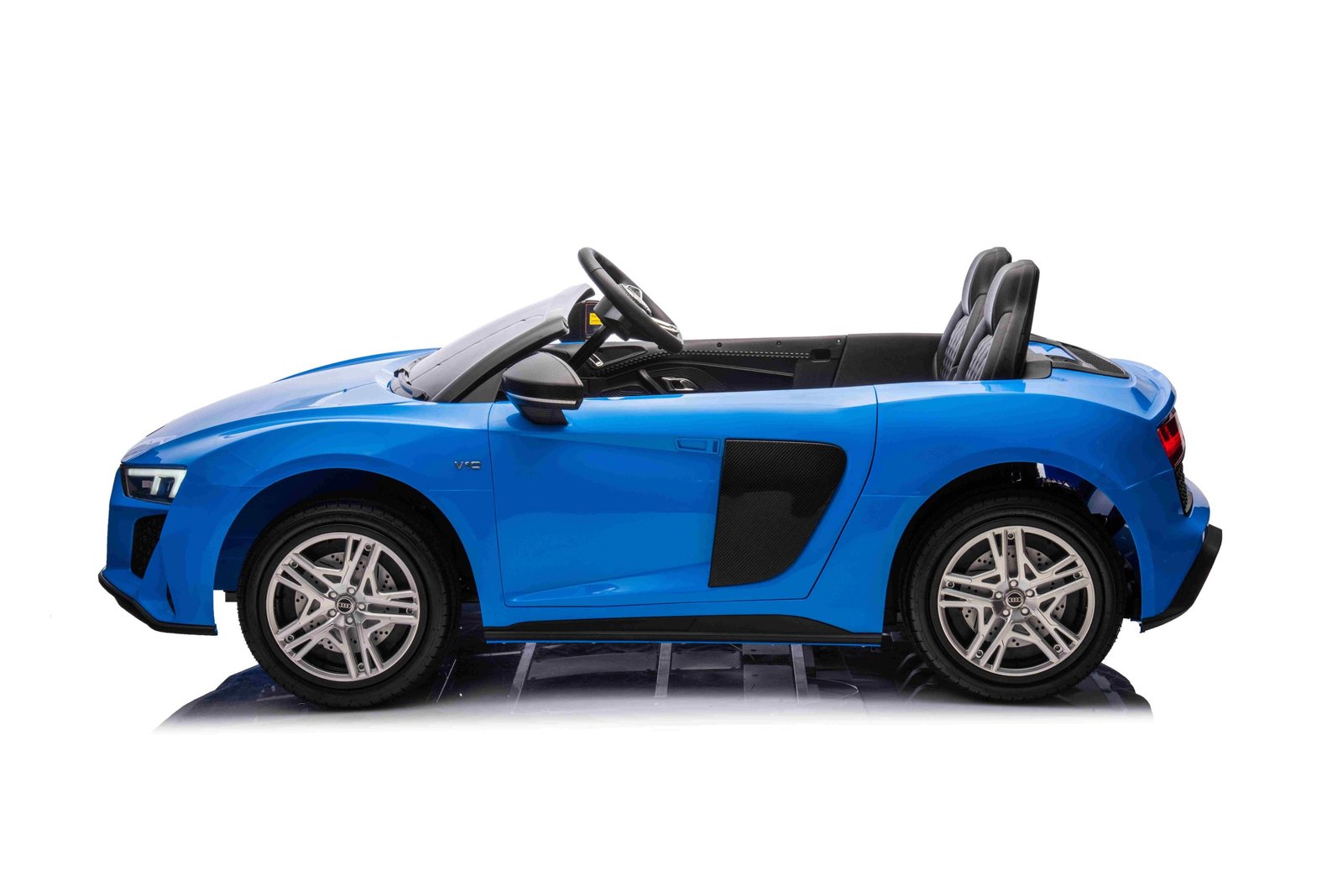 Лицензирана Акумулаторна Кола Audi R8 Premium, 200W, 24V/14Ah, Помпещи гуми, R/C 2.4G - Image 5