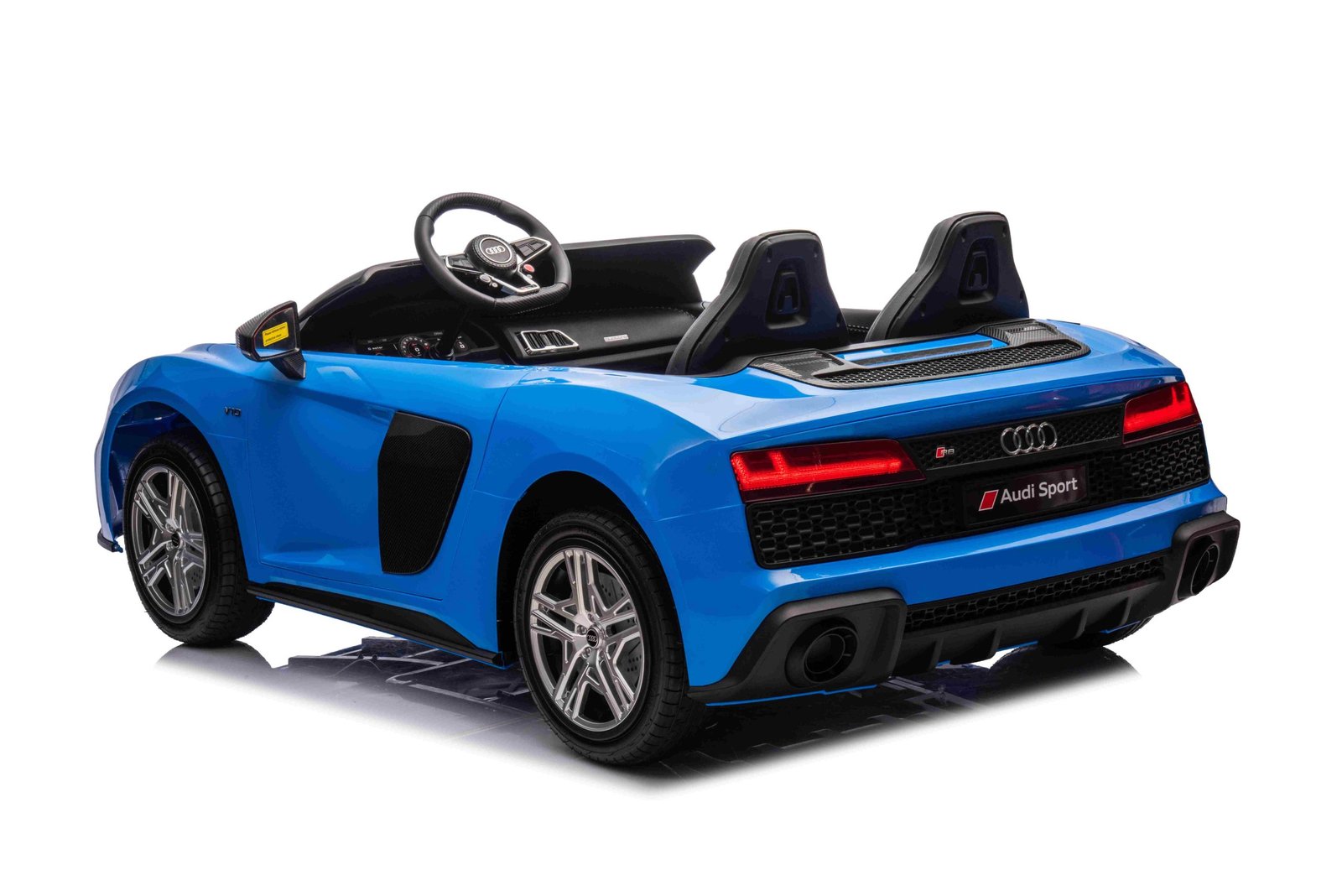 Лицензирана Акумулаторна Кола Audi R8 Premium, 200W, 24V/14Ah, Помпещи гуми, R/C 2.4G - Image 10