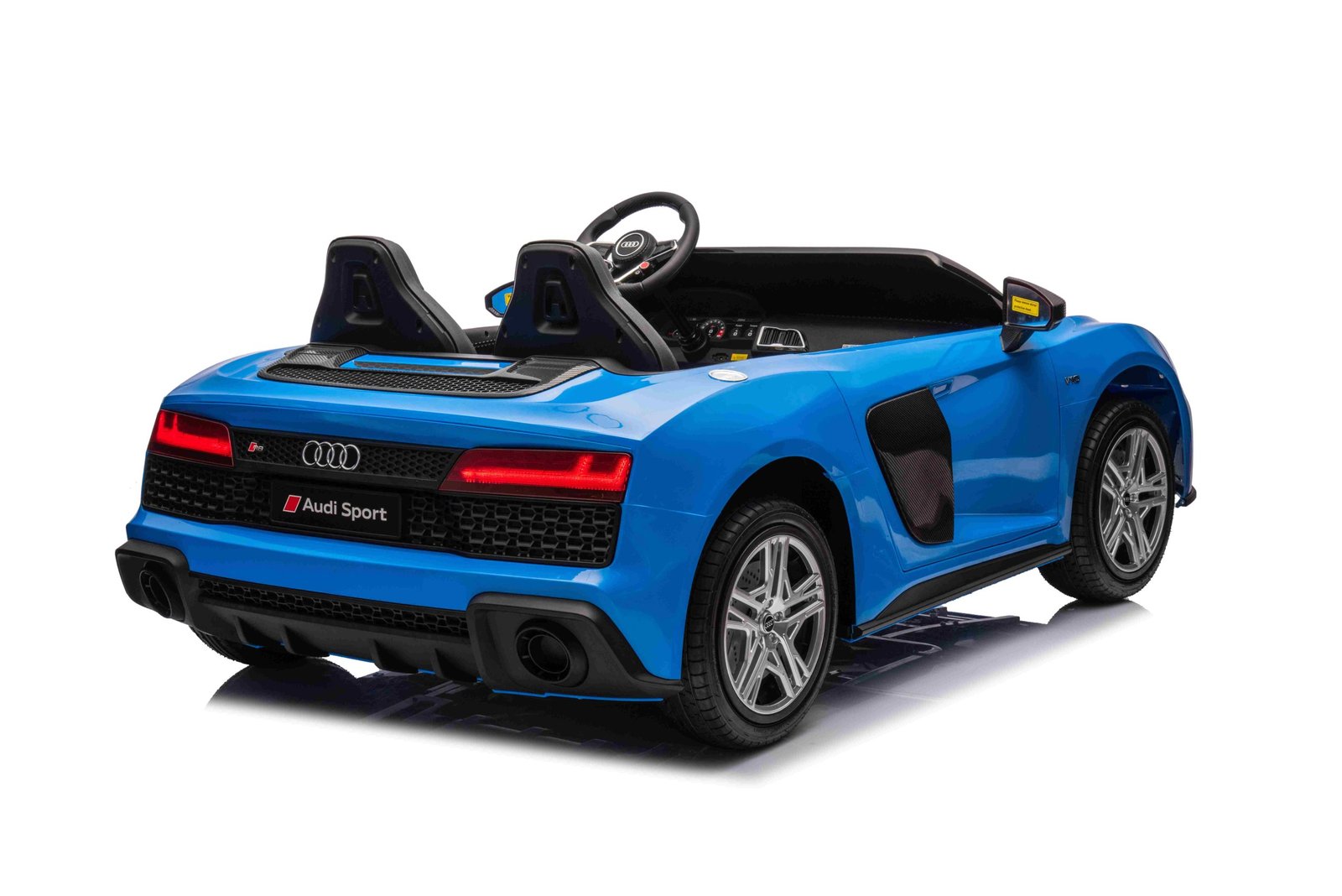 Лицензирана Акумулаторна Кола Audi R8 Premium, 200W, 24V/14Ah, Помпещи гуми, R/C 2.4G - Image 12