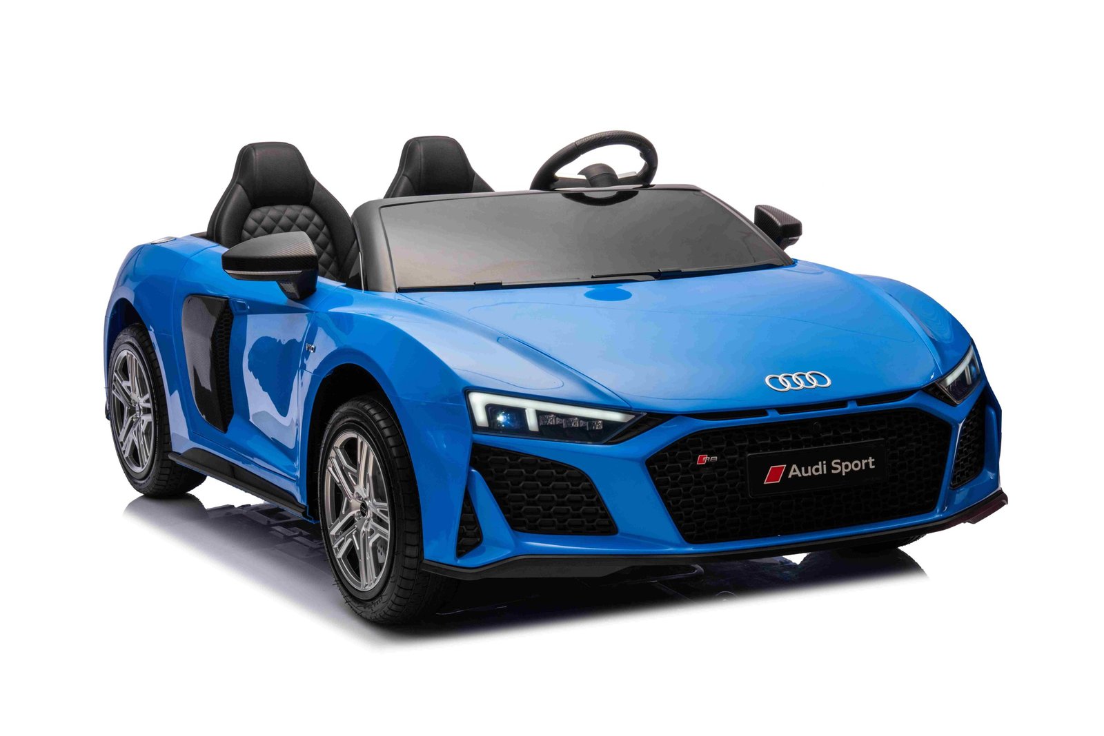 Лицензирана Акумулаторна Кола Audi R8 Premium, 200W, 24V/14Ah, Помпещи гуми, R/C 2.4G - Image 7