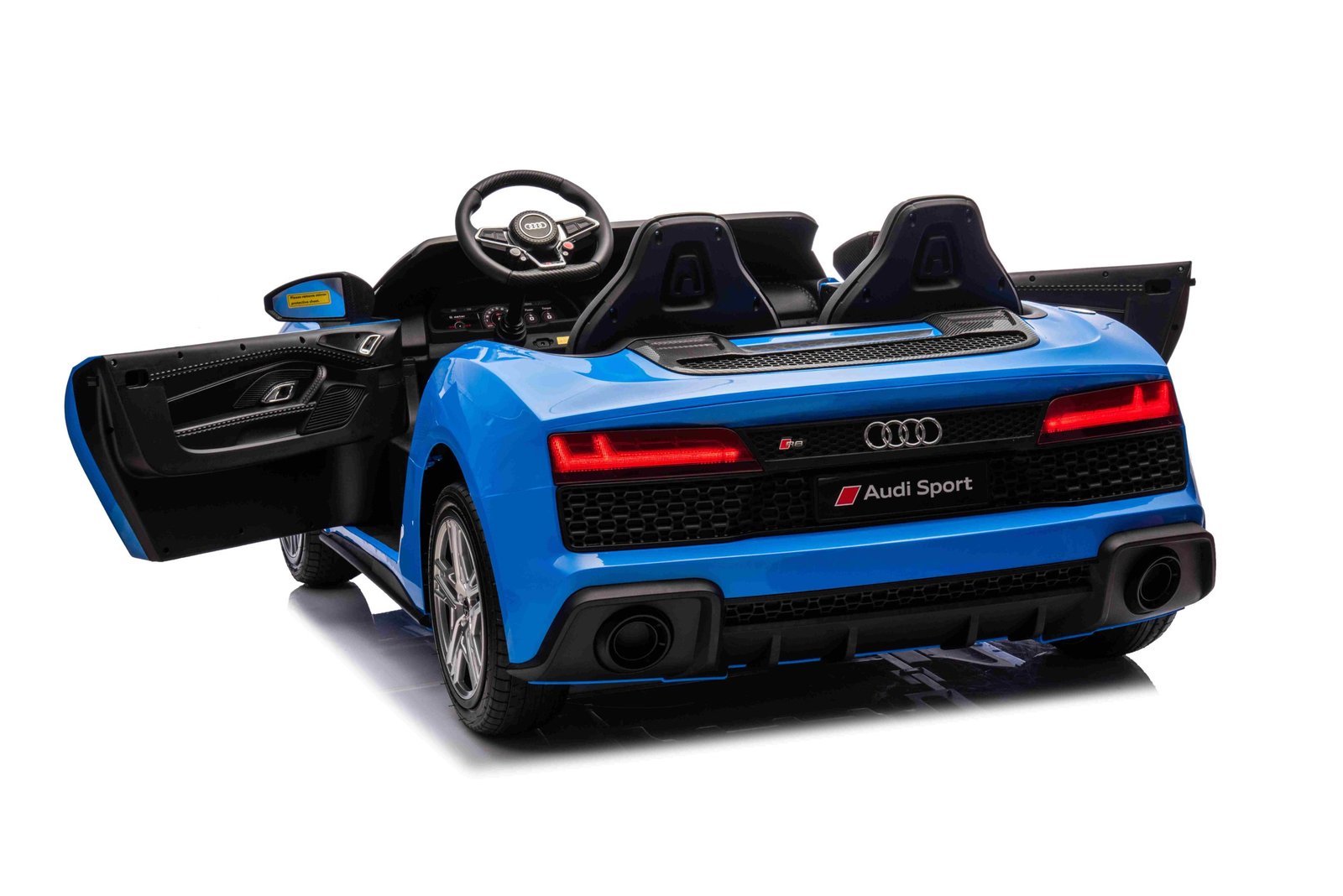 Лицензирана Акумулаторна Кола Audi R8 Premium, 200W, 24V/14Ah, Помпещи гуми, R/C 2.4G - Image 13