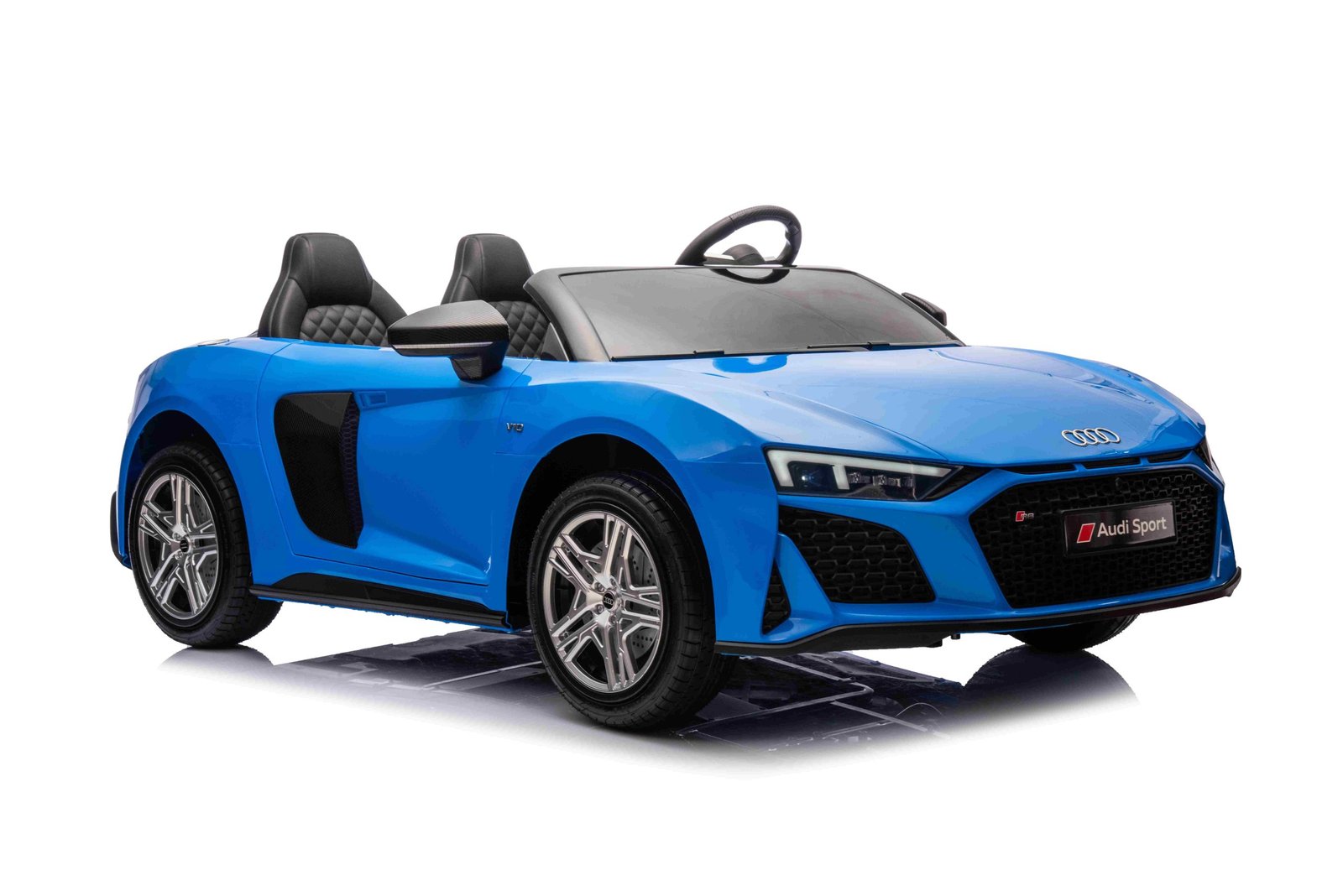 Лицензирана Акумулаторна Кола Audi R8 Premium, 200W, 24V/14Ah, Помпещи гуми, R/C 2.4G - Image 4
