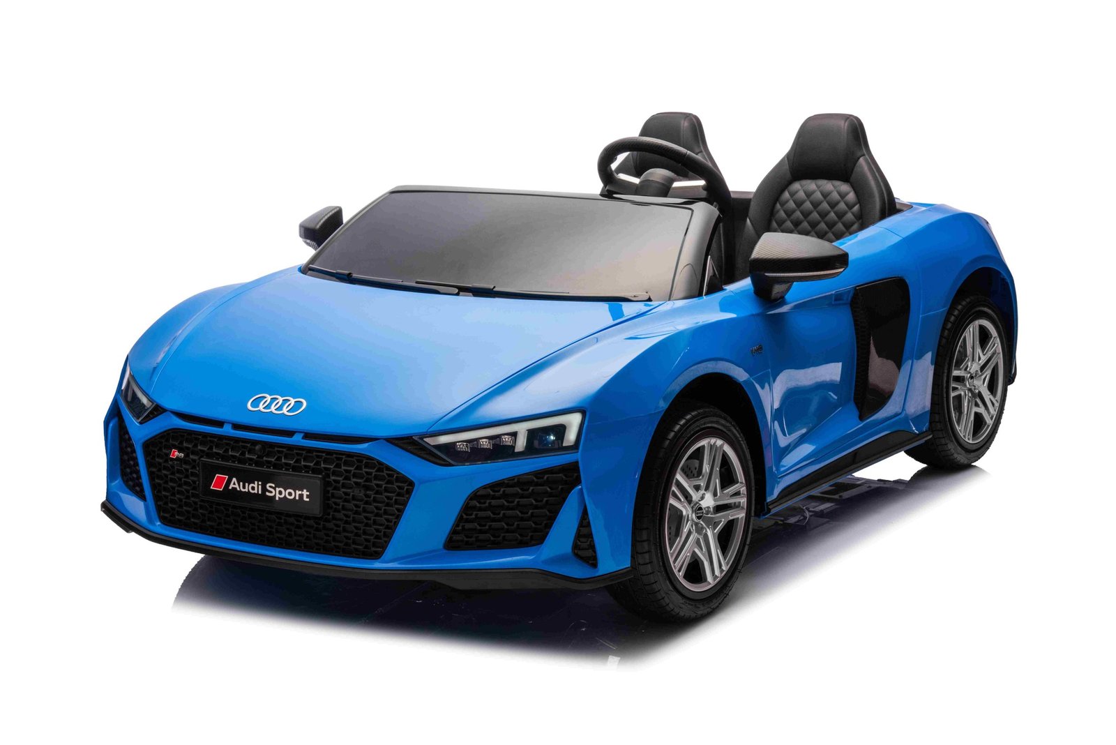 Лицензирана Акумулаторна Кола Audi R8 Premium, 200W, 24V/14Ah, Помпещи гуми, R/C 2.4G - Image 2