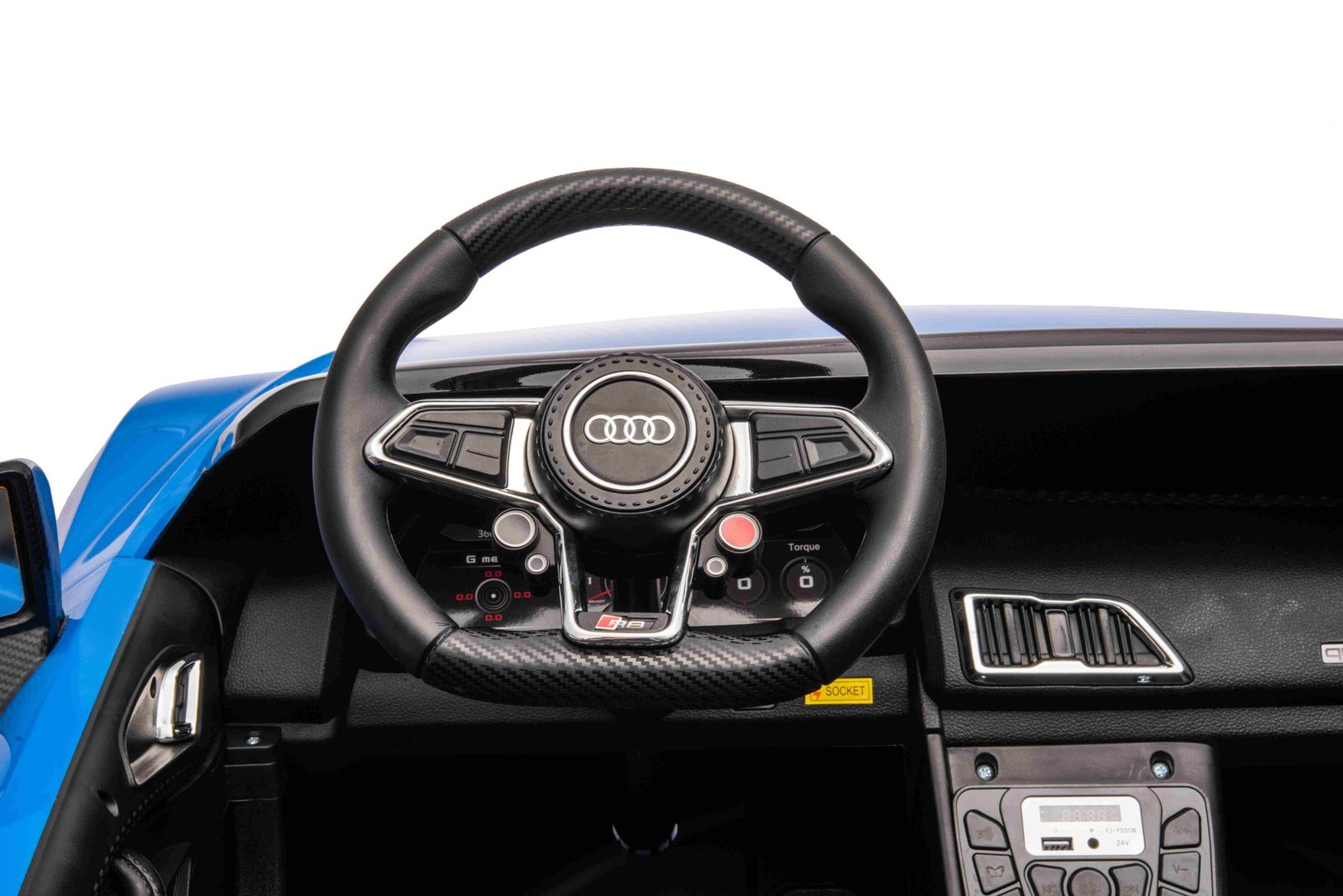 Лицензирана Акумулаторна Кола Audi R8 Premium, 200W, 24V/14Ah, Помпещи гуми, R/C 2.4G - Image 24
