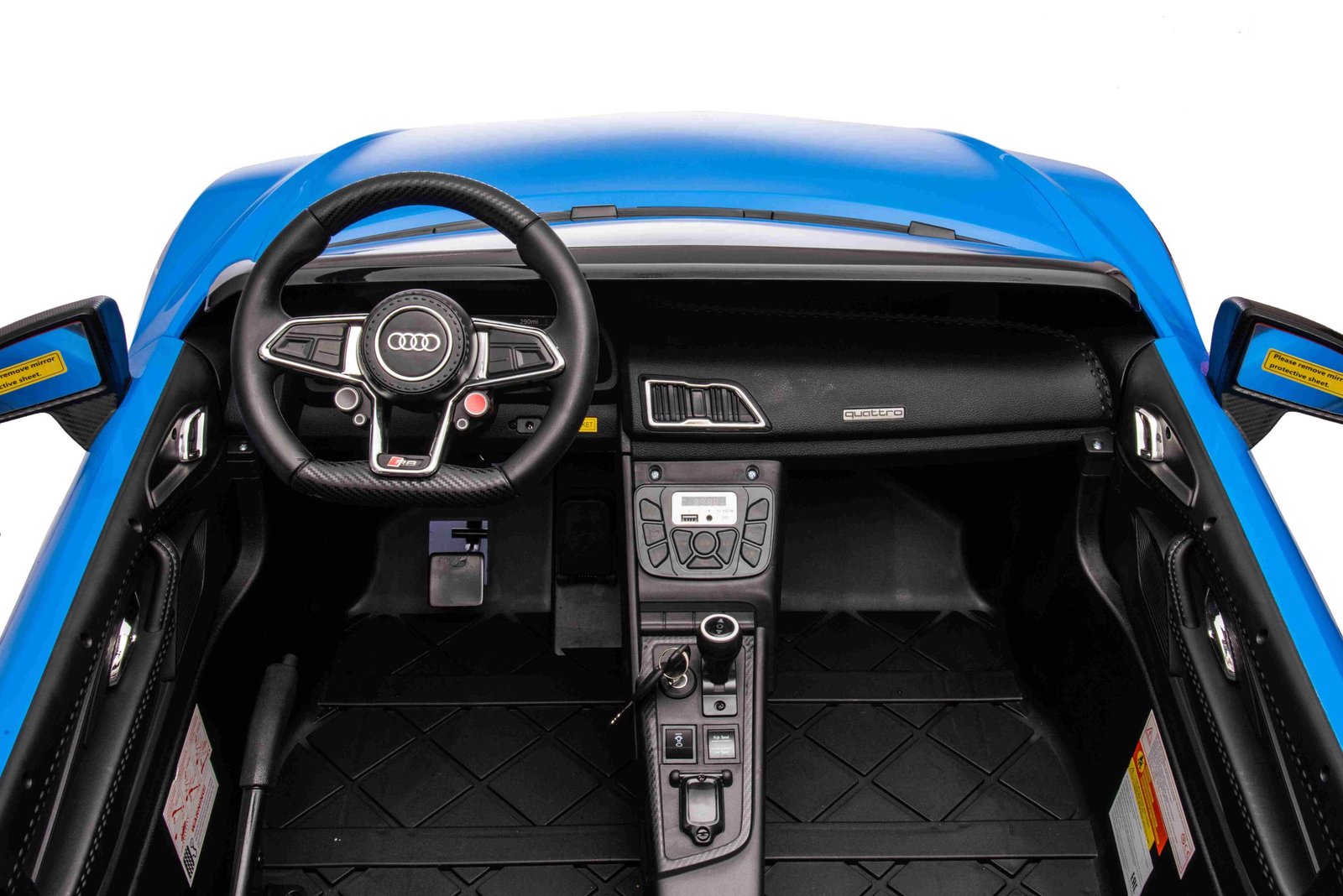 Лицензирана Акумулаторна Кола Audi R8 Premium, 200W, 24V/14Ah, Помпещи гуми, R/C 2.4G - Image 25