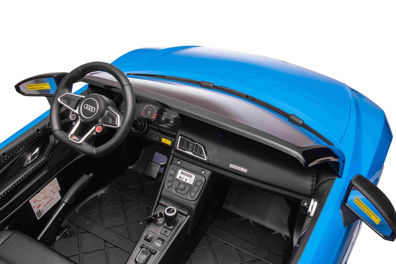 Лицензирана Акумулаторна Кола Audi R8 Premium, 200W, 24V/14Ah, Помпещи гуми, R/C 2.4G - Image 26