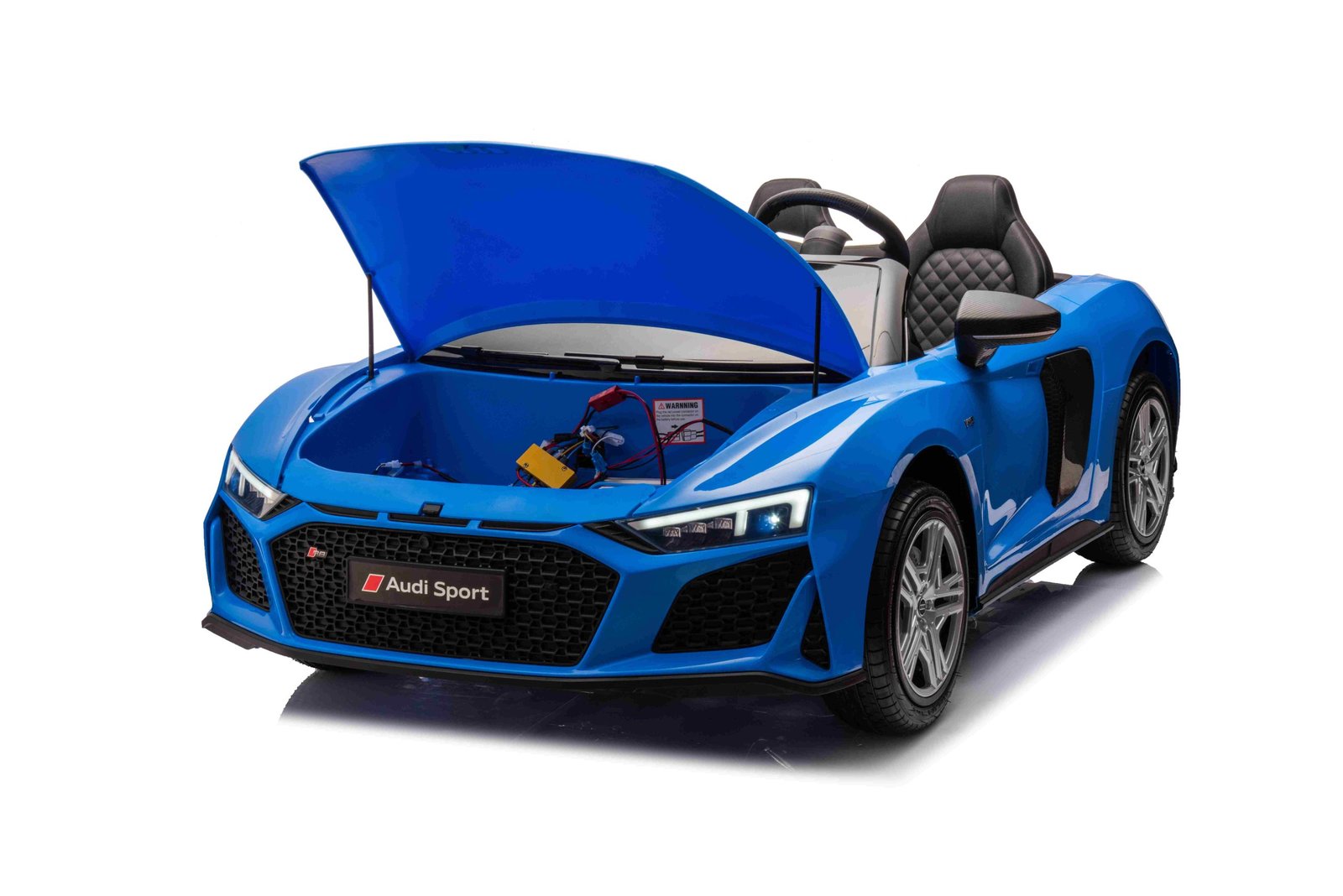 Лицензирана Акумулаторна Кола Audi R8 Premium, 200W, 24V/14Ah, Помпещи гуми, R/C 2.4G - Image 15