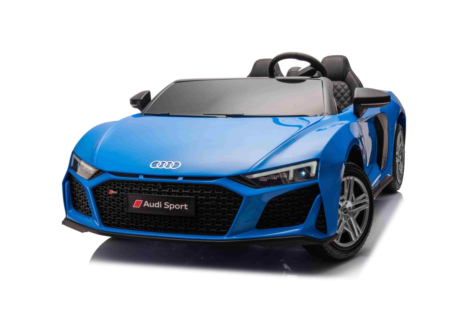 Лицензирана Акумулаторна Кола Audi R8 Premium, 200W, 24V/14Ah, Помпещи гуми, R/C 2.4G - Image 3