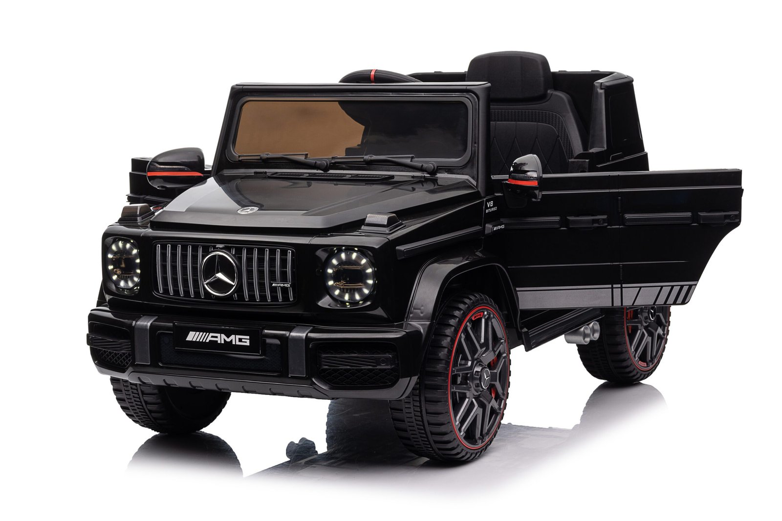 Лицензиран Акумулаторен Джип Mercedes-Benz G63 2026, 12V7Ah, EVA гуми, R/C 2.4G под наем - Image 8