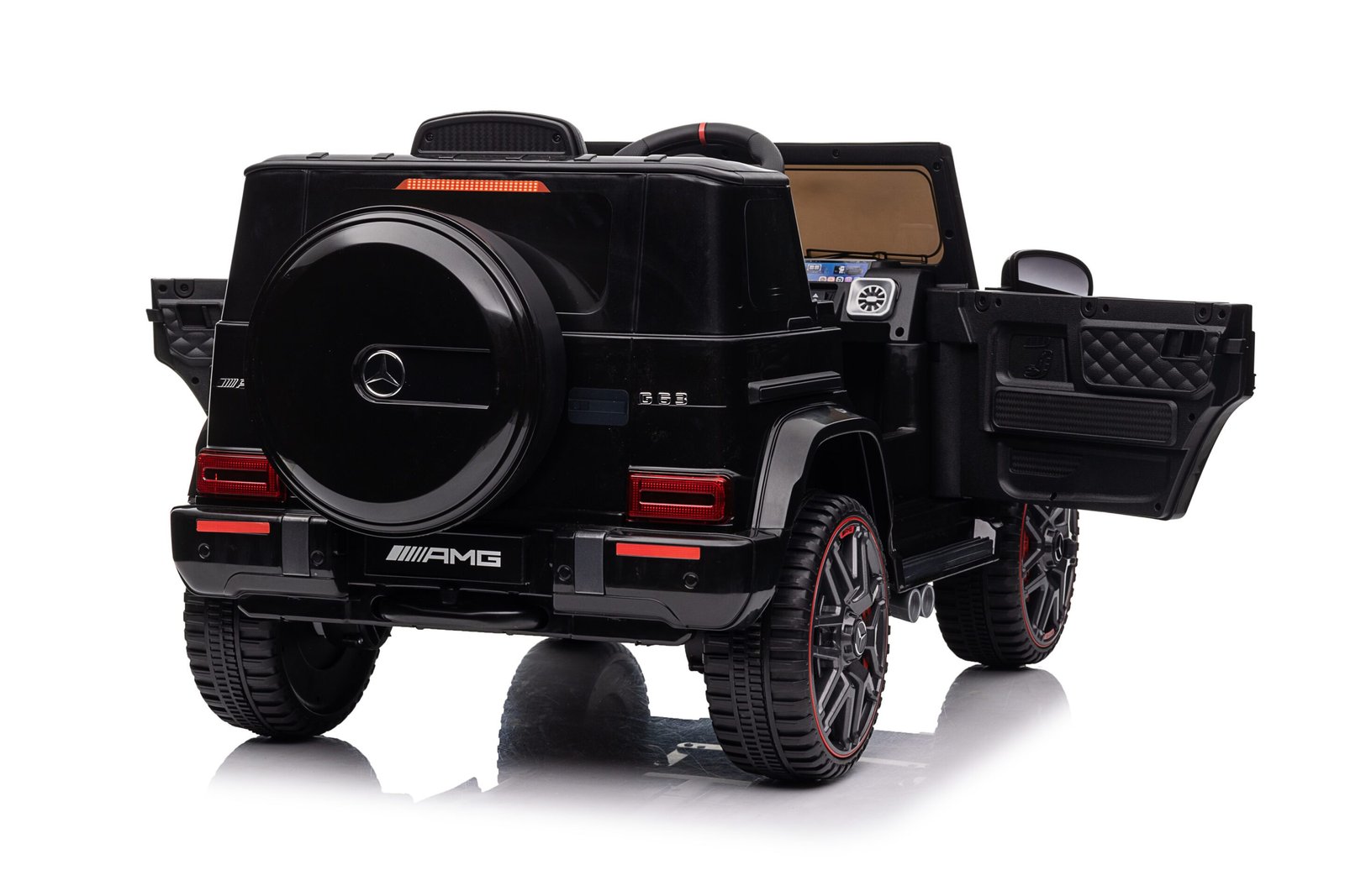 Лицензиран Акумулаторен Джип Mercedes-Benz G63 2026, 12V7Ah, EVA гуми, R/C 2.4G под наем - Image 10