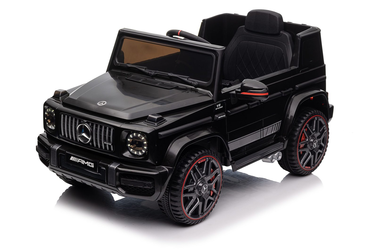Лицензиран Акумулаторен Джип Mercedes-Benz G63 2026, 12V7Ah, EVA гуми, R/C 2.4G под наем - Image 12