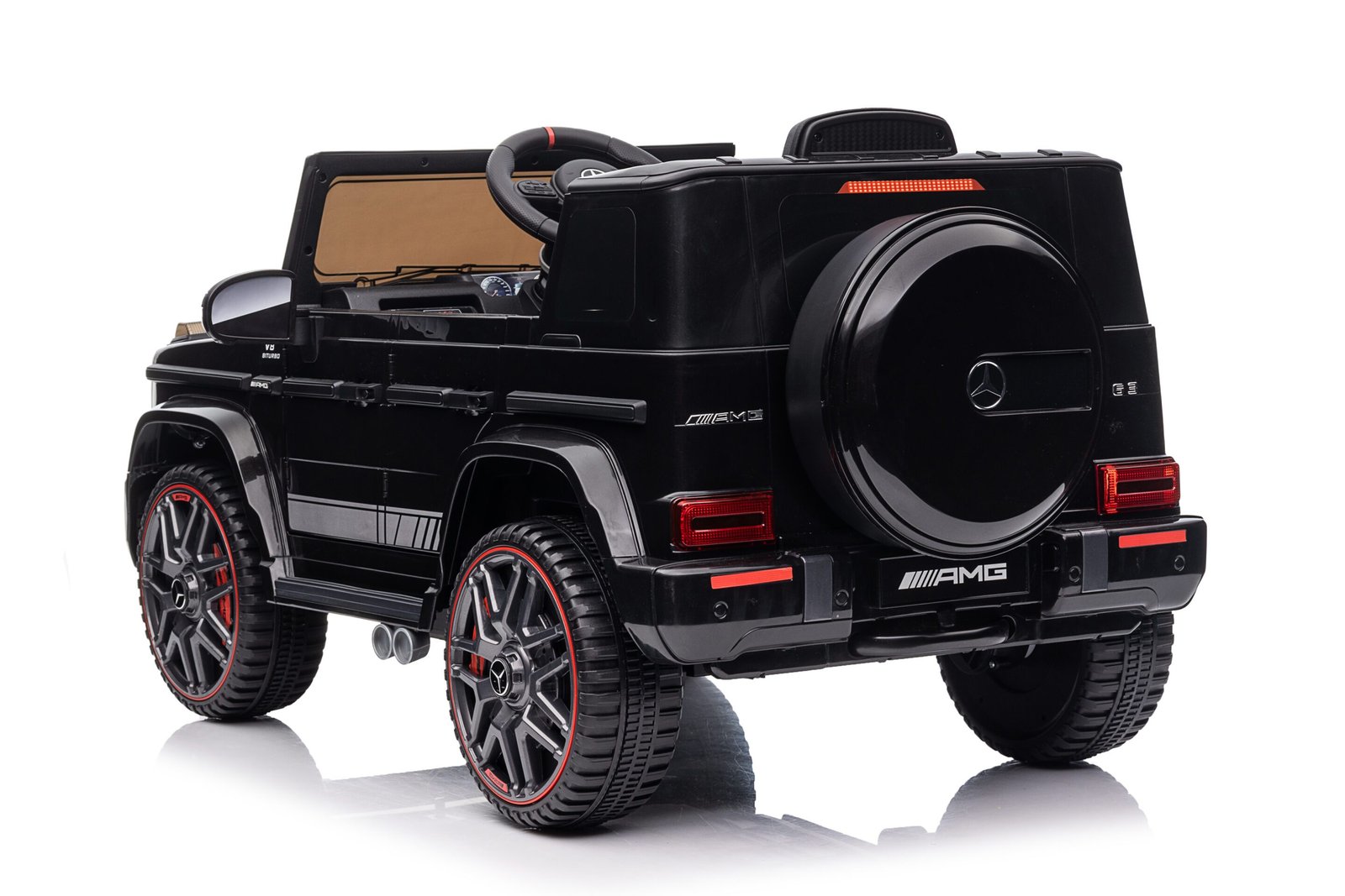Лицензиран Акумулаторен Джип Mercedes-Benz G63 2026, 12V7Ah, EVA гуми, R/C 2.4G под наем - Image 5
