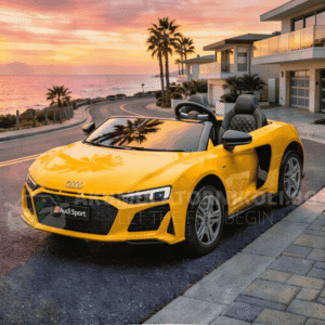 Лицензирана Акумулаторна Кола Audi R8 Premium, 200W, 24V/14Ah, Помпещи гуми, R/C 2.4G