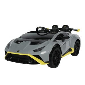 Лицензирана Акумулаторна Кола Lamborghini Huracan STO, Drift функция, 500W, 24V/4.5Ah, R/C 2.4G