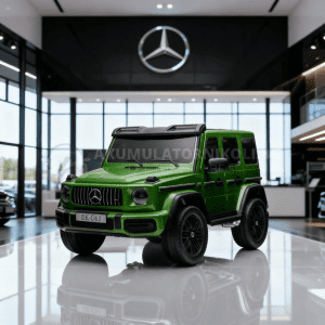 Лицензиран Акумулаторен Джип Mercedes Benz G63 AMG 2026, 4x4², Mp3, 800W, 24V