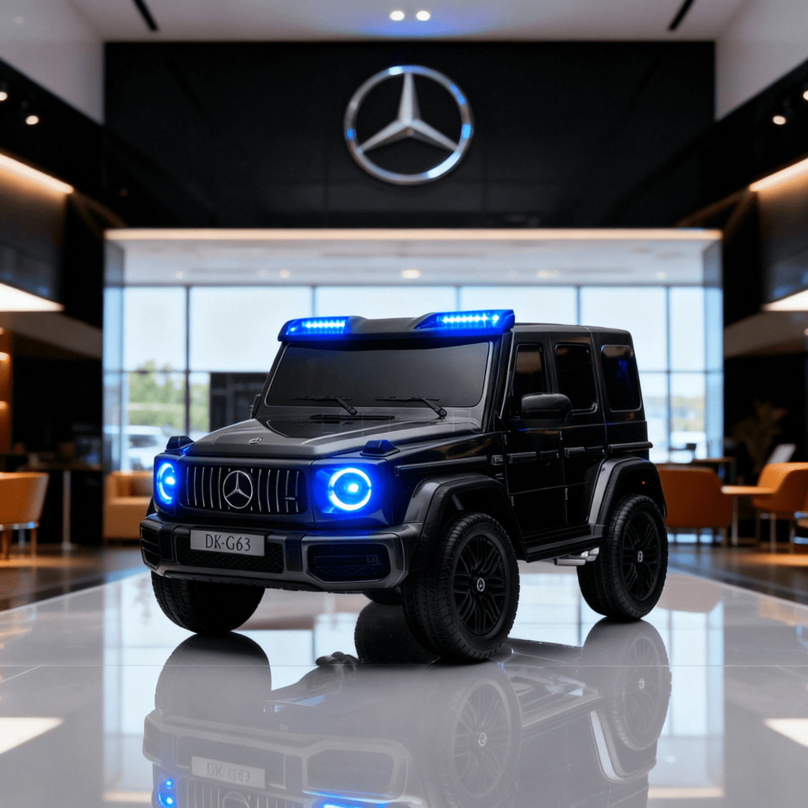 Лицензиран Акумулаторен Джип Mercedes Benz G63 AMG 2026, 4x4, 800W, 24V