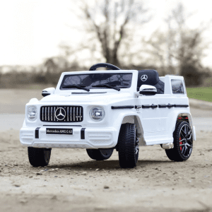Лицензиран Акумулаторен Джип Mercedes G63 AMG, 70W, 12V/4.5Ah, EVA гуми