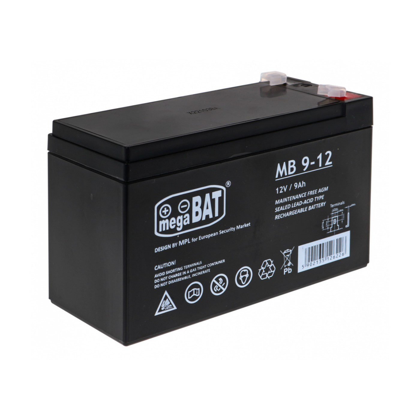 Оригинална батерия за детска акумулаторна кола 12V 9AH - Image 2