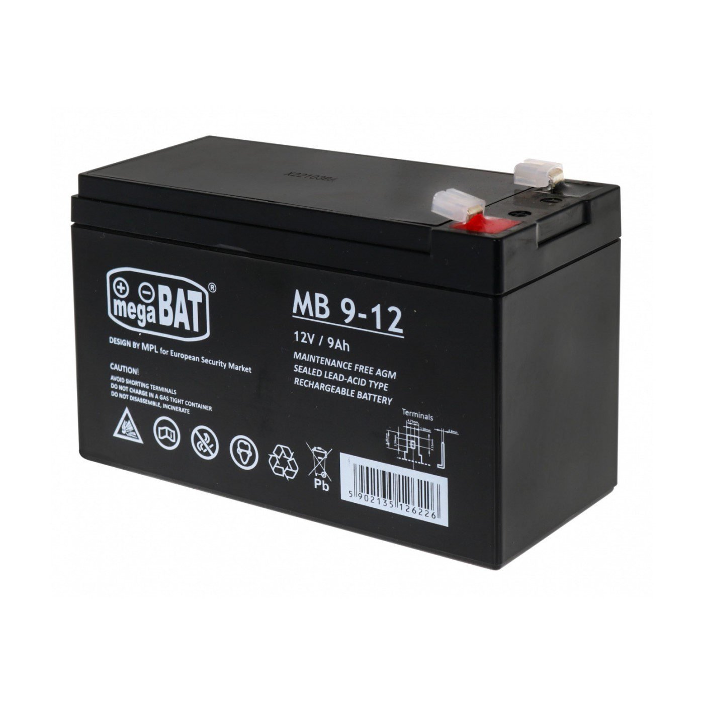 Оригинална батерия за детска акумулаторна кола 12V 9AH - Image 3
