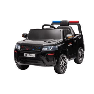 Детски Акумулаторен Джип Police, 50W, 12V/4AH, R/C 2.4G, Bluetooth
