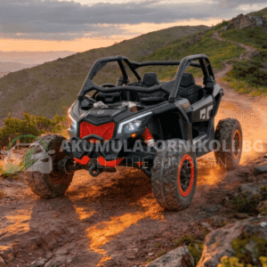 Лицензирано Акумулаторно UTV Can-Am Maverick Turbo RR, 4х4, 800W, 24V/7Ah, EVA гуми, R/C 2.4G