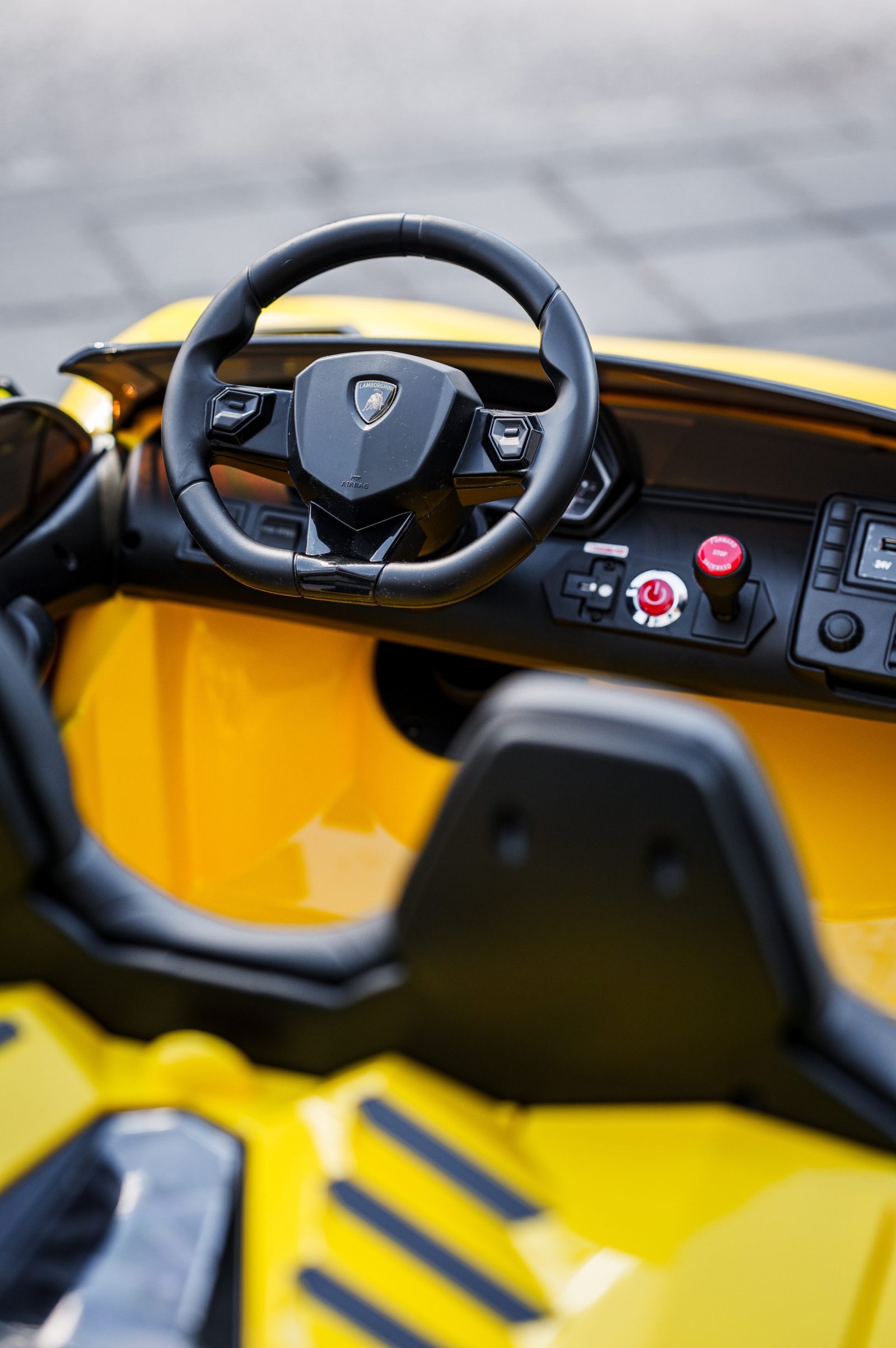 Лицензирана акумулаторна кола Lamborghini Aventador 2026, 24V7AH, 600W, R/C 2.4 G, EVA гуми - Image 13