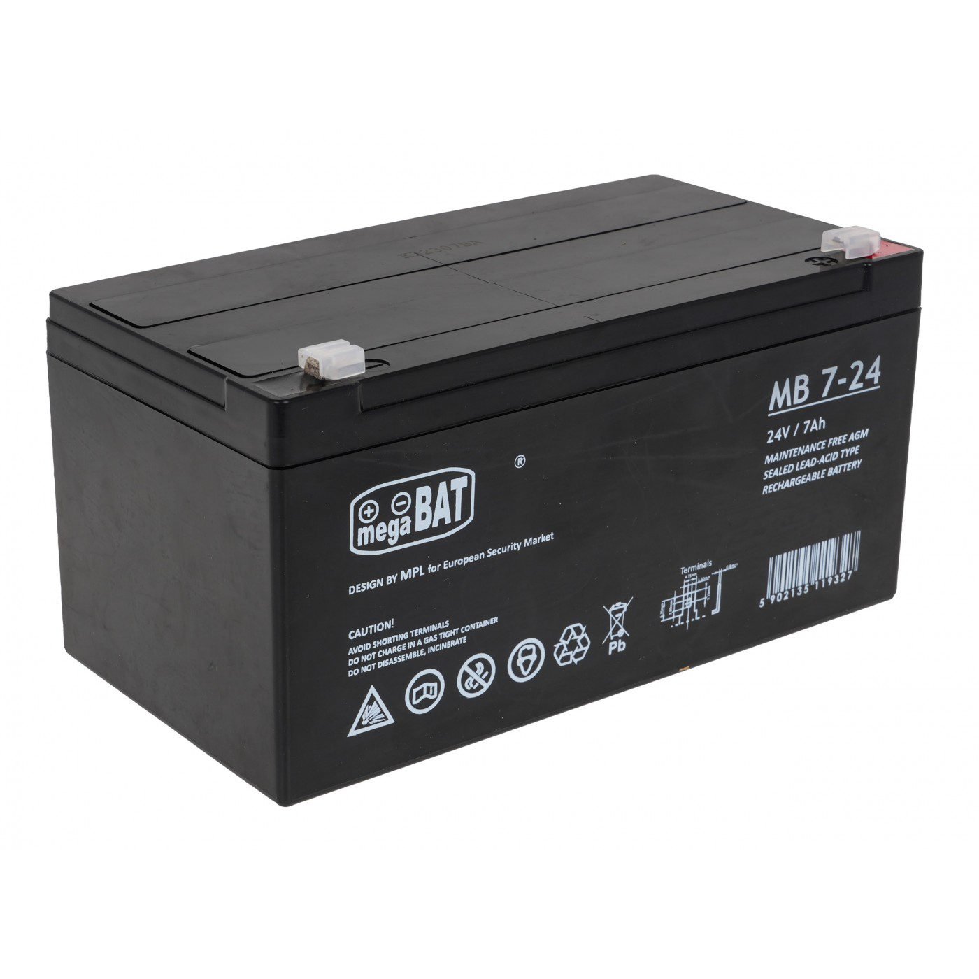 Оригинална батерия за детска акумилаторна кола 24V 7AH - Image 2