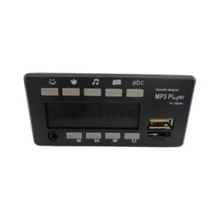 Оригинален MP3 плейър за лицензирана акумулаторна кола Mercedes GT4 Evo 12V