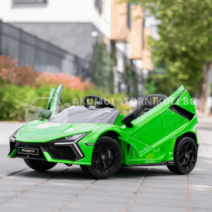 Лицензирана Акумулаторна Кола Lamborghini Revuelto 2026, 4x4, 200W, 12V/7AH, R/C 2,4G, EVA Гуми под наем
