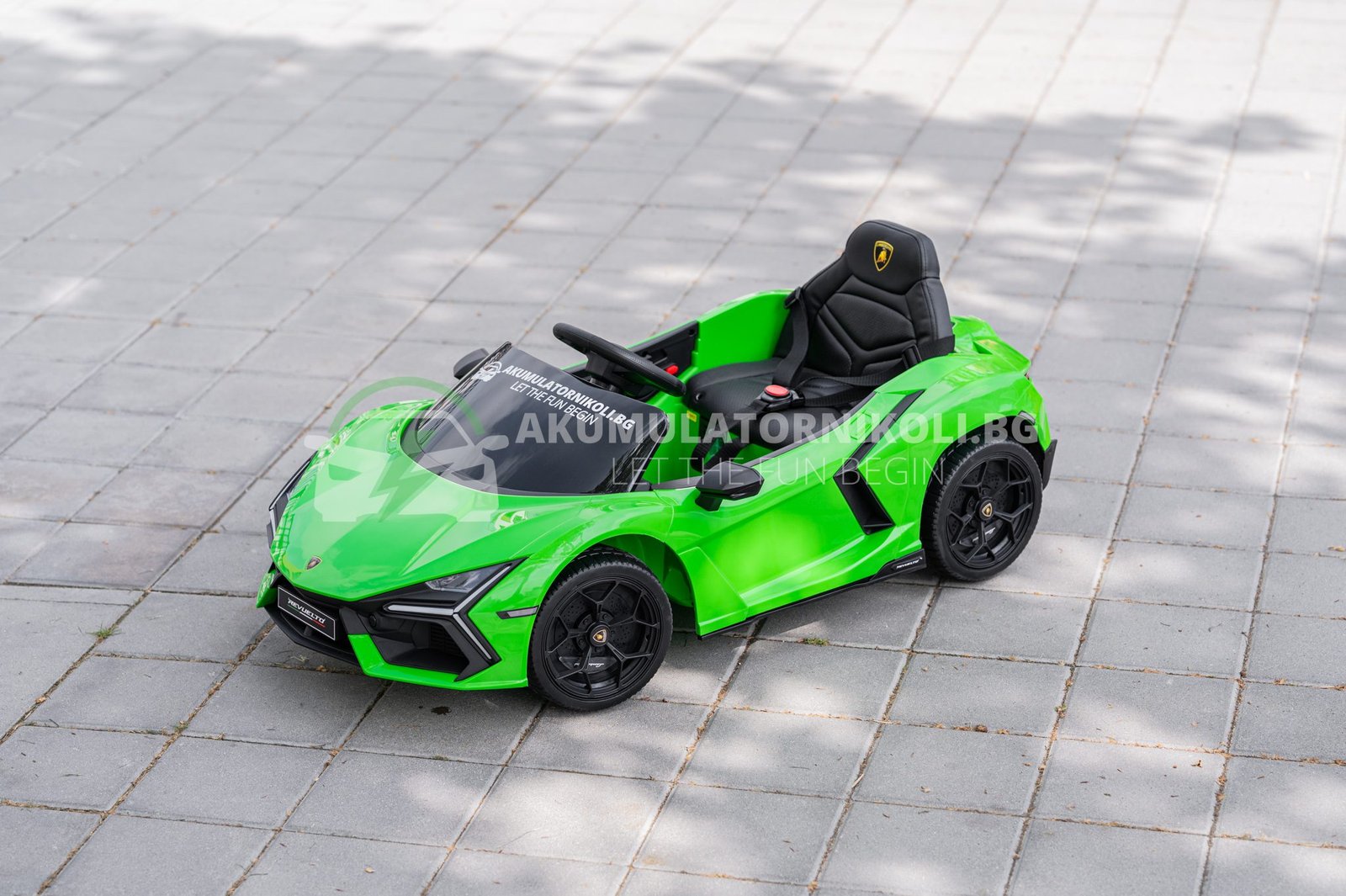 Лицензирана Акумулаторна Кола Lamborghini Revuelto 2026, 4x4, 200W, 12V/7AH, R/C 2,4G, EVA Гуми - Image 4