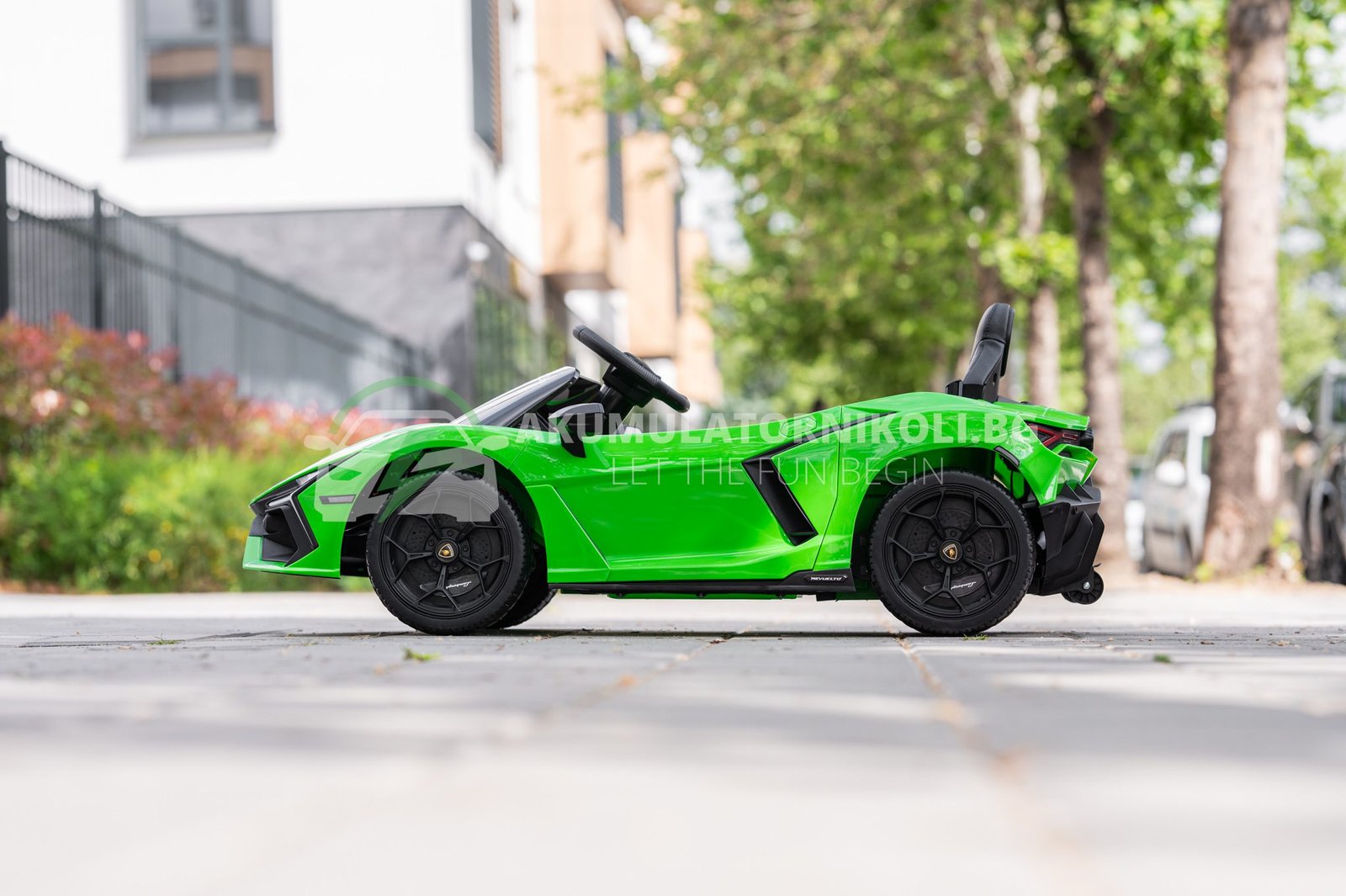 Лицензирана Акумулаторна Кола Lamborghini Revuelto 2026, 4x4, 200W, 12V/7AH, R/C 2,4G, EVA Гуми - Image 8