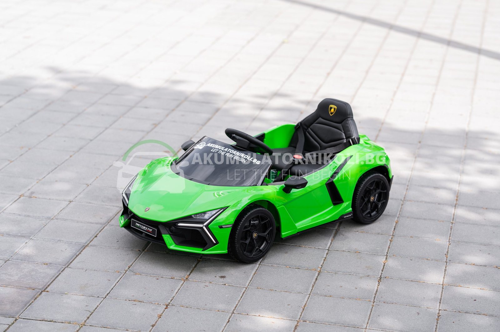 Лицензирана Акумулаторна Кола Lamborghini Revuelto 2026, 4x4, 200W, 12V/7AH, R/C 2,4G, EVA Гуми - Image 19