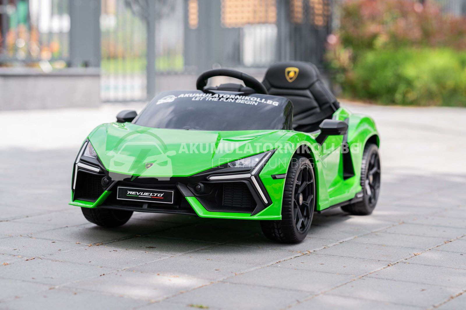 Лицензирана Акумулаторна Кола Lamborghini Revuelto 2026, 4x4, 200W, 12V/7AH, R/C 2,4G, EVA Гуми - Image 20