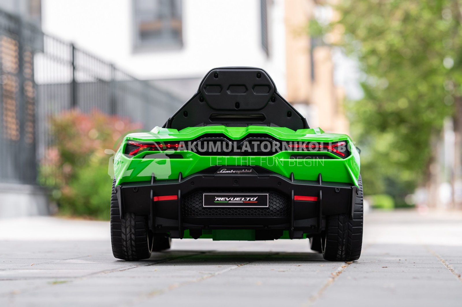 Лицензирана Акумулаторна Кола Lamborghini Revuelto 2026, 4x4, 200W, 12V/7AH, R/C 2,4G, EVA Гуми - Image 15