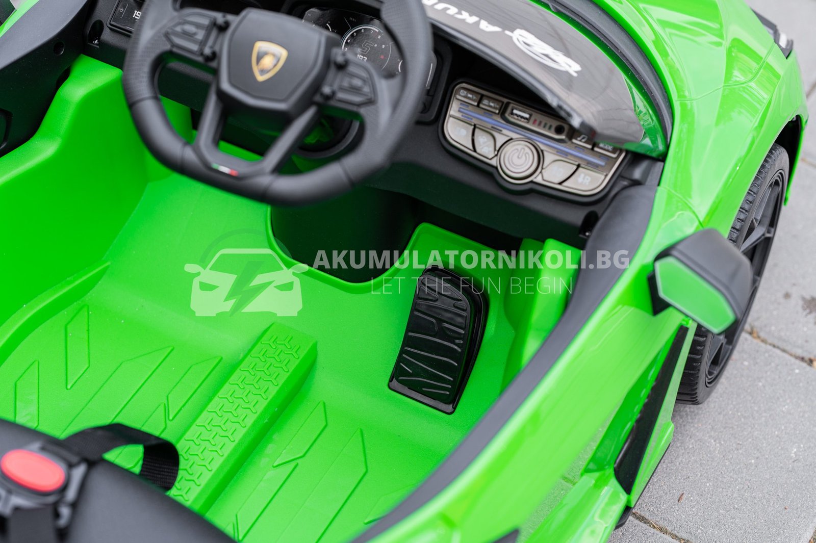 Лицензирана Акумулаторна Кола Lamborghini Revuelto 2026, 4x4, 200W, 12V/7AH, R/C 2,4G, EVA Гуми - Image 21