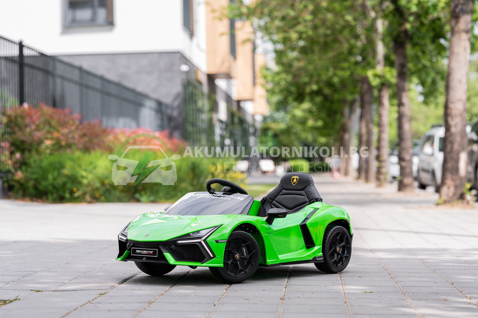 Лицензирана Акумулаторна Кола Lamborghini Revuelto 2026, 4x4, 200W, 12V/7AH, R/C 2,4G, EVA Гуми - Image 22
