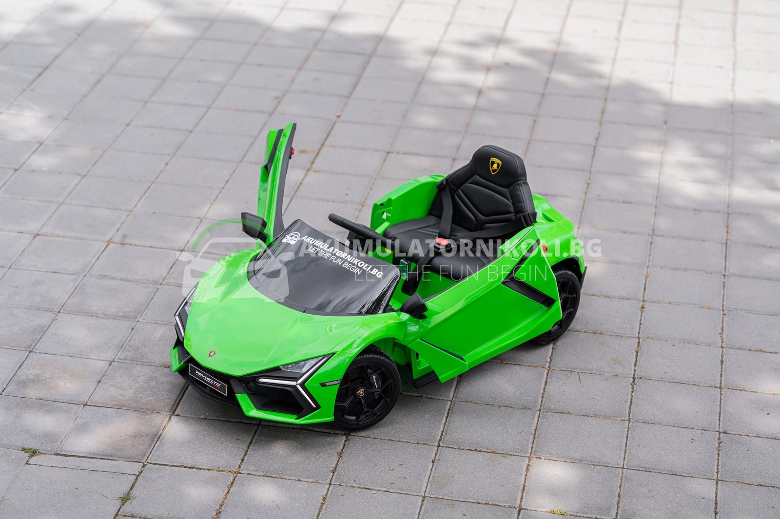 Лицензирана Акумулаторна Кола Lamborghini Revuelto 2026, 4x4, 200W, 12V/7AH, R/C 2,4G, EVA Гуми - Image 2