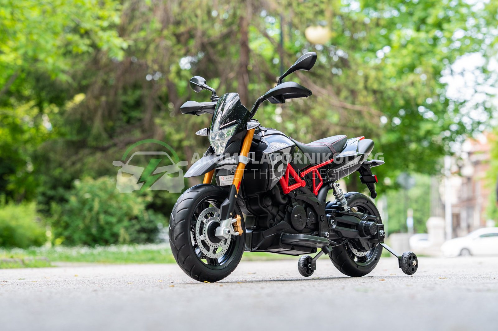 Лицензиран Акумулаторен Мотор Aprilia Dorsoduro 900 2026, 60W, 12V/4.5AH, EVA Гуми - Image 5
