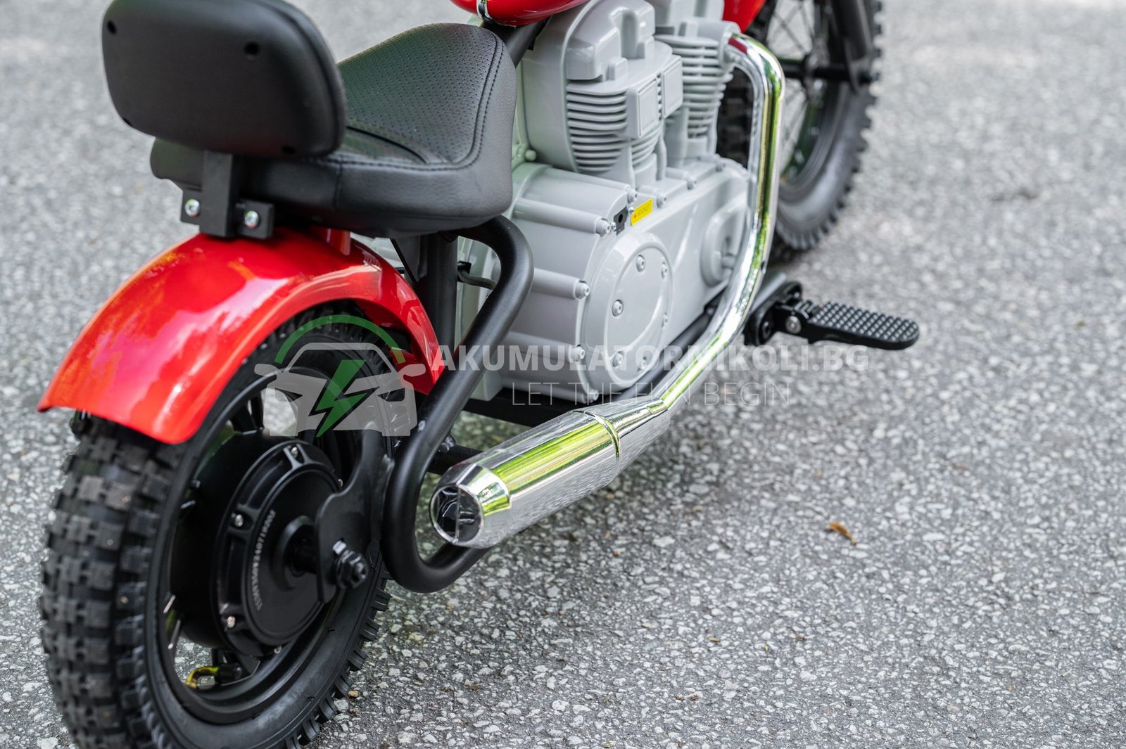 Детски Акумулаторен Мотор Chopper Rider, 350W, 36V/9Ah, 25км/ч - Image 12